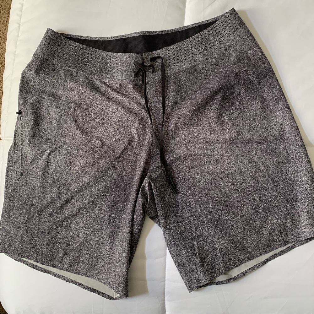 Gray Lululemon swim trunks size 34